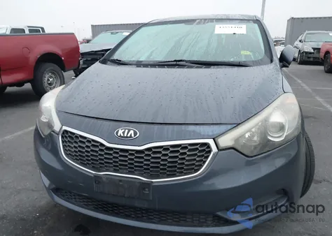 2016 Kia Forte Lx из США, поврежденный, VIN KNAFK4A65G5609254